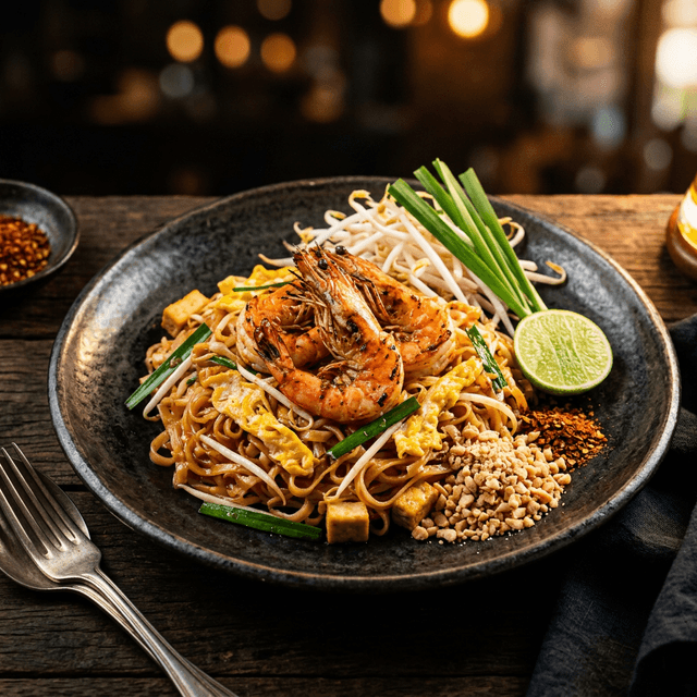 Pad Thai Tôm Sú